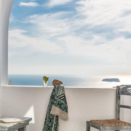 Aspronisi Luxury Villa With Caldera View Megalochori  Rom bilde