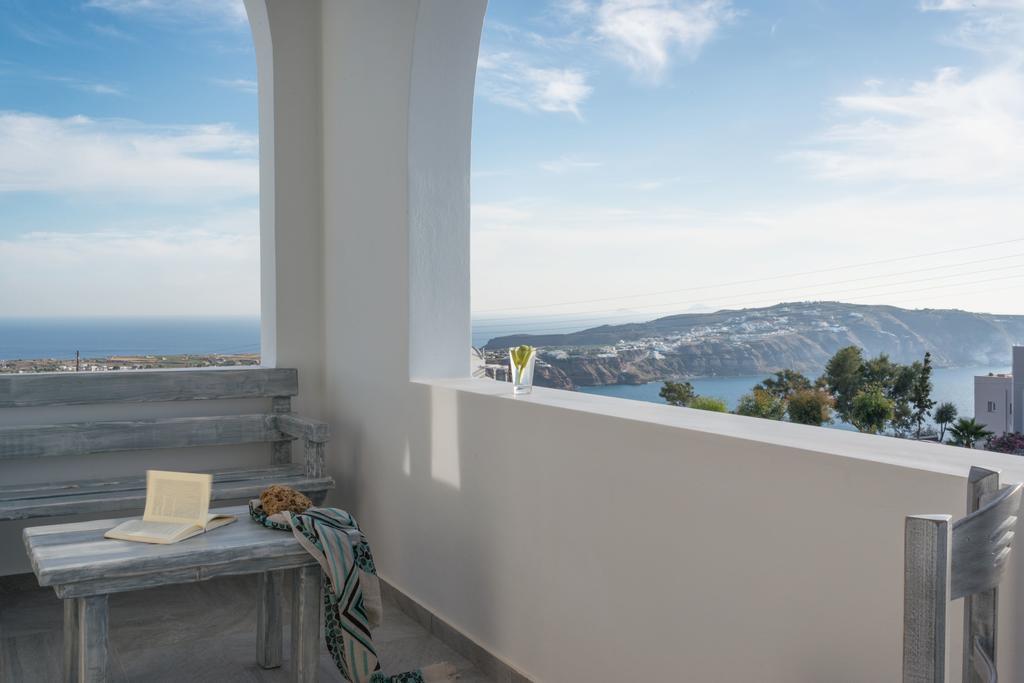 Aspronisi Luxury Villa With Caldera View Megalochori  Rom bilde