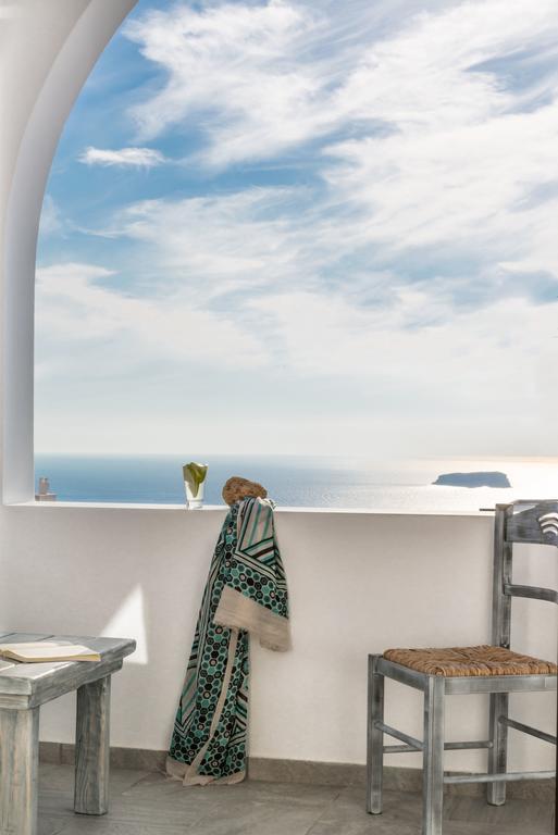 Aspronisi Luxury Villa With Caldera View Megalochori  Rom bilde