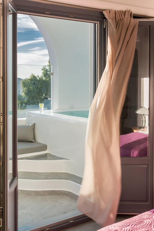 Aspronisi Luxury Villa With Caldera View Megalochori  Rom bilde